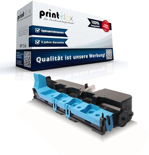 Print-Klex Resttonerbehälter kompatibel für Konica Minolta Bizhub C 454 Bizhub C 454 e Bizhub C 554 Bizhub C 554 e WX 103 A4NNWY1 WX103 WX-103 Wastebox Rest Toner - Color Print Serie