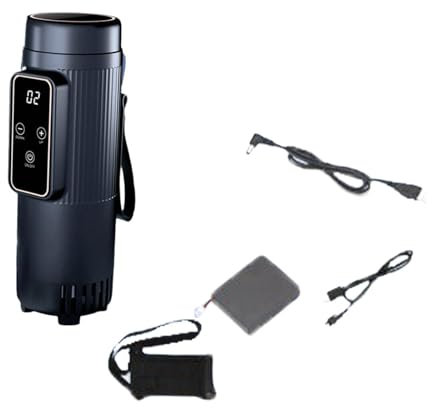 Zialofi Nevera Portátil para Viajes, Ideal para El Hogar Y El Coche, Protege Medicamentos, Bolsa Térmica para El Día a Día, 2 Poder