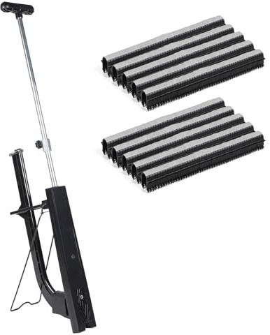 CPROSP Stapler 90 cm for Underfloor Heating Pipe Holders with 500 Staple Needles 40 mm, Stapler for Underfloor Heating Pipe, Setting Device for Staple Needles, for Pipes Diameter 14-20 mm - for