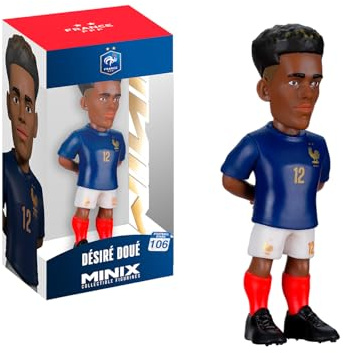 MINIX - Football Stars - Weltmeisterschaft #106 - Frankreich - Doué - Sammelfigur 12 cm