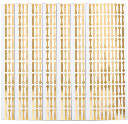 GLSTOY 500 Stück Manipulationssichere Selbstklebende Pvc Tamper Proof Labels für Lebensmittelsiegel zur Frischegarantie in Bäckerei und Kosmetik
