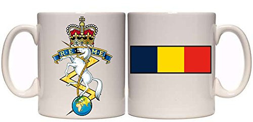 Maccna-Arts Royal Electrical Mechanical Engineers Mug (MI3) Military Army 11oz & 15oz Gift (15oz)