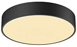 SLV MEDO 40 CW, CORONA, LED Indoor Wand- und Deckenaufbauleuchte, DALI, schwarz, 3000/4000K