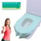 Toilet Seat Covers Disposable, 30 Pcs Toilet Seat Covers for Travel Accessories (15.8×23.6 inch), Extra Large PE Waterproof Film Travel Toilet Mats Covers for Kids and Adults Potty Training