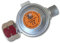 AW-Tools Druckregler 2,5bar Gas Regler Druckminderer Abflammgerät Propan Butangas, bunt