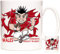 11OZ Welsh Rugby Mug. Wales Passionate About Rugby. Fantastic Gift Mug for Fans of World Cup Rugby