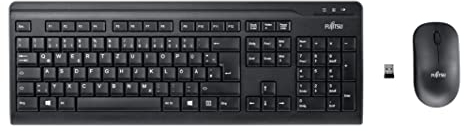 Fujitsu WIRELESS KB MOUSE SET LX410 US, S26381-K410-L402