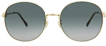 GUCCI Womens GG0881SA Sunglasses, Gold-Gold-Grey, 59