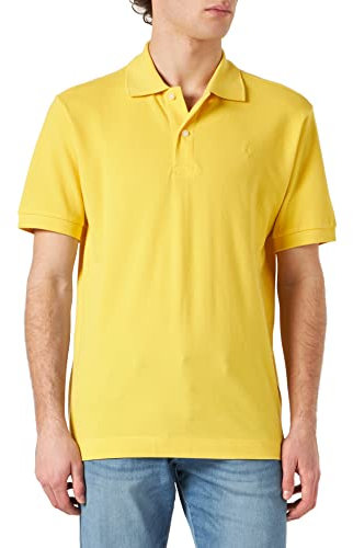 Seidensticker Herren 199530 Polo-Pullover, gelb, S
