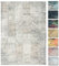 TESSO LIVING Kelim Patchwork Teppich Sand 155 X 225 cm - Maschinenwaschbar - Moderner Kurzflor Wohnzimmer Teppich - Super Soft