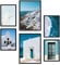 Nacnic Set 6 Griechenland Plakate - Wandbild Kunstdruck Deko Posters & Prints - Inneneinrichtung im Kunstgalerie - A3 und A4 - ungerahmt