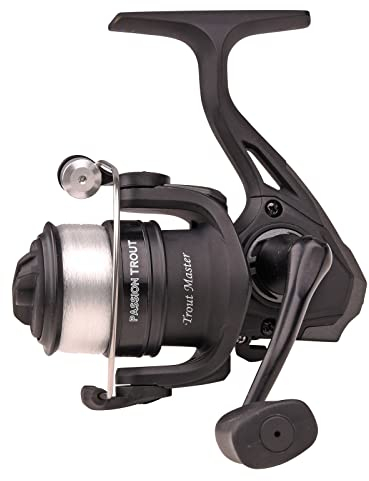 Trout Master Passion Trout 1000 Angelrolle mit 0,18mm Schnur - Rolle für Forelle, Stationärrolle, Forellenrolle