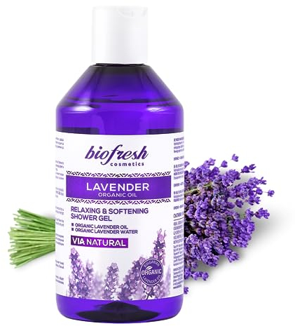 Gel douche relaxant et adoucissant à l'huile de lavande bio Lavande 300 ml