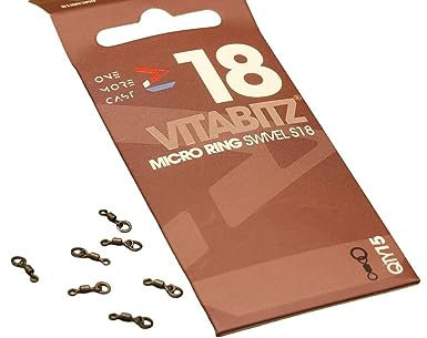 One More Cast OMC Vitabitz Micro Ring Swivel Größe 18