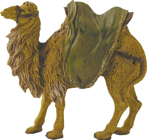 FADEDA Kamel/Höhe:10 cm/handbemalt/detailgetreue Krippen Figuren - Weihnachten Tisch Dekoration Krippe Zubehör