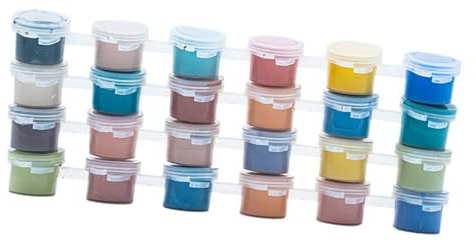 Pigmentos cerámicos de esmalte de cerámica, pigmentos de color bajo vidriado, manualidades, arte, pigmentos de esmalte de color concentrados