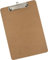 WEDO® Porte-bloc DIN A4 en MDF en fibre de bois, couleur marron