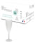 LPF LE PETIT FOURNISSEUR - Lot de 100 Flûtes à champagne réutilisables 12cl (15cl max) - Polypropylène plastique alimentaire - Verre à champagne durable - Compatible lave-vaisselle - Couleur givrée