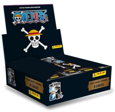 Panini One Piece 25th Anniversary Trading Cards (Box mit 18 Flowpacks)