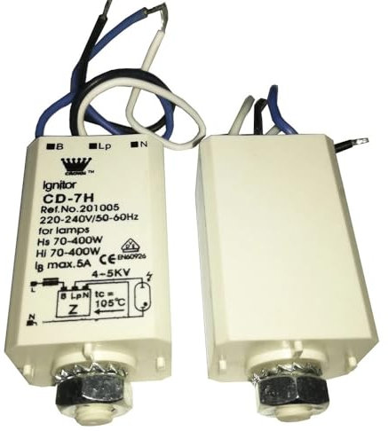 KAYPBWQMG 2 Pezzi CD-7H accenditori elettronici for lampade HID HPS ad alogenuri Metallici 70-400W 220-240v 50-60Hz