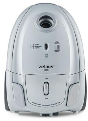 Zelmer 5908269357741, Aspirapolvere ZVC251 Bianco Grigio 800 W, Taglia unica