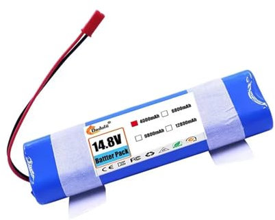 Batterie 14,8 V 12800 MAh Lithium, Compatible avec ILIFE, V3s Pro V50 V5s Pro V8s V80 Max B5 Max S5 Pro X750 Remplacez La Batterie De L'aspirateur Robot(3500mAh)