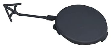 WEFOLCC Tapa De La Argolla del Gancho De Remolque para Parachoques Trasero para Seat para Leon 2013 2014 2015 2016 Repuesto para Coche 5F0807441 Enganches De Remolque