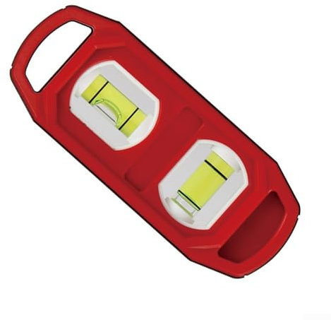 Sandyseptember Magnetic Pocket Level Tool Double Bubble Vertical Ruler Portable Carpentry Spirits Level