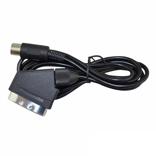 Straße Game Câble Péritel AV RGB SCART pour Sega Megadrive 1 PAL – Genesis – Vpin – Connexion Haute Qualité – 1,80 m
