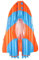 Surfbrett, aufblasbares Bodyboard, 120 x 85 x 8 cm, faltbares Wasserpad, tragbares Pool-Surfbrett, PVC-Material, große Größe, leichtes Design, geeignet für Anfänger