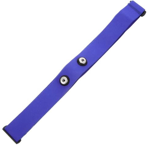 SKISUNO Moniteur De Cardiaque Ceinture Élastique Pectorale Ajustable Bandes De Remplacement pour Sportif Compatible avec Dispositifs Bleu