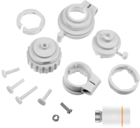 6PCS Thermostatic Radiator Valve Adapter,Heating System Valve Adapter,Sturdy Thermostatic Radiator Valve Head Adapter for Heating Systems,Thermostatic Radiator Valves Enhancing Temperature Regulation