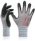 DEX FIT Premium Nylon Nitril Arbeitshandschuhe FN320; 3D-Komfort, Dehnbare Passform, Griff, Dünne, Leichte Arbeitshandschuhe, Langlebig, Atmungsaktiv, Kühl, Waschbar; Grau S (7) 3 Paare