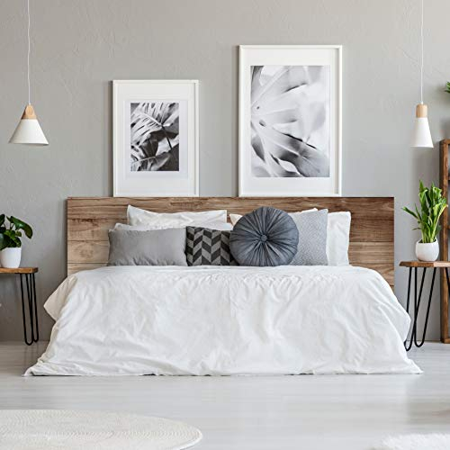 MEGADECOR Kopfteil Bett PVC Dekorative Wirtschaft Textur Holz Tische Leichte Kiefer Verschiedene Maßnahmen (200 cm x 60 cm)