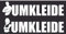 UMKLEIDE Damen und Herren 2 Schilder Aufkleber Umkleidekabine für Fitnessstudio, Sauna, Sporthalle, Schulen, Schwimmbäder (Weiss)