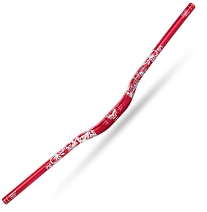HONSUN Mountainbike-Rennrad-Lenker, 31,8 mm, MTB, Mountainbike-Lenker, 720 mm/780 mm, XC-Fahrradlenker (Farbe: bunt) (Rot (780 mm))