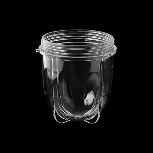 Folewr Juicer Blenders Cup Mug Clear Replacement Parts with Ear for 250W -Magic Bullet