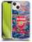 Head Case Designs Officially Licensed Arsenal FC Digital Camouflage Crest Patterns Soft Gel Case Compatible With Apple iPhone 13