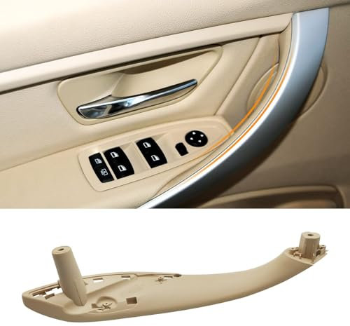 TTCR-II Compatible avec Poignée de Porte BMW Série 3 F30 F31 F34 F80 320i,328i,330i,335i,Compatible avec Poignées Porte Intérieur Série 4 F32 F33 F36 F83 428i,435i,M4 Poignée Intérieure Gauche-Beige