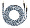 Linsoul Tripowin GranVia Câble de remplacement audio OFC haute pureté amélioré pour casques, longueur 2 m, double fiche 3,5 mm pour HE4XX/HE-400i/HE400se/Goldplanar(Bleu,3,5mm)