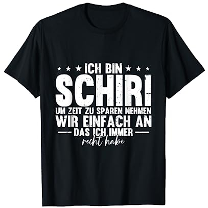 Fußball Schiri Schiedsrichter Fußball T-Shirt