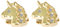 Akzent Kalia Kinder-Ohrringe 333er 8 Karat Einhorn Gold 5500130