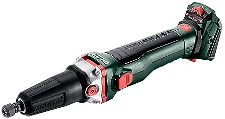 Metabo GVB 18 LTX BL 11-7 HT Akku-Geradschleifer (18V, Karton, mit Schleifspindel, hohes Drehmoment, schlanker Griffbereich) 600829850