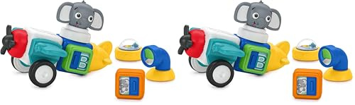 Baby Einstein Verknüpfbare magnetische Aktivitätsblöcke Dive & Soar, Alter ab 6 Monaten, 11 Teile, 12817, Mehrfarbig (Packung mit 2)
