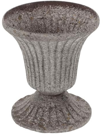 Happyyami Florero De Cementerio Soporte Floral para Tumba Macetero De Urna Contenedor De Soporte De Flores para Tumba Conmemorativa Macetero De Hierro para Tumba Jardín De Tumbas