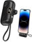Caricatore portatile – Power Bank Compatto, Power Bank | 5000 mAh, batteria esterna di ricarica rapida, per viaggi all'aperto, power bank con display LED, 3 x 1 x 2 pollici