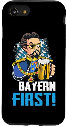 Bayern First Freistaat Bayern König Ludwig München Bayrisch Hülle für iPhone SE (2020) / 7 / 8