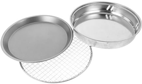 Sosoport Petit Gril Portable en Acier Inoxydable pour Camping en Plein Air Facile à Utiliser Réchaud de Barbecue Jetable