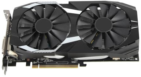 Kavolet Carte Graphique RX590, Jeu à Dissipation Thermique Rapide et Silencieux, 8 Go GDDR5 256 Bits, Ordinateur de Bureau