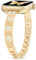 V.R.HOPE Damen schlanke Metallarmband kompatibel mit Apple Watch armband 38mm/40mm/41mm/42mm, Glitzernden Kristallpartikeln passend, für Apple Watch Series 10/9/8/7/SE/6/5/4/3/2/1 - Gold